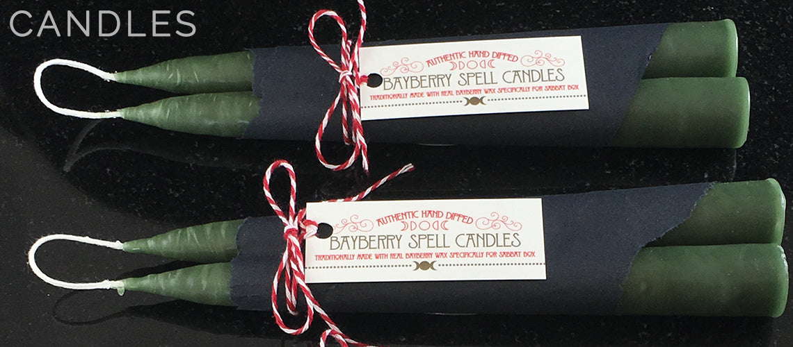 Bayberry Spell Candles Witches Spell Candles