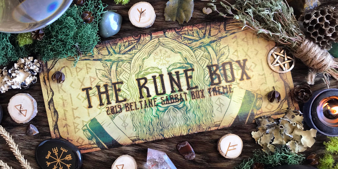 2019 Beltane Sabbat Box - The Rune Box - Witch Subscription Box Pagan Subscription Box