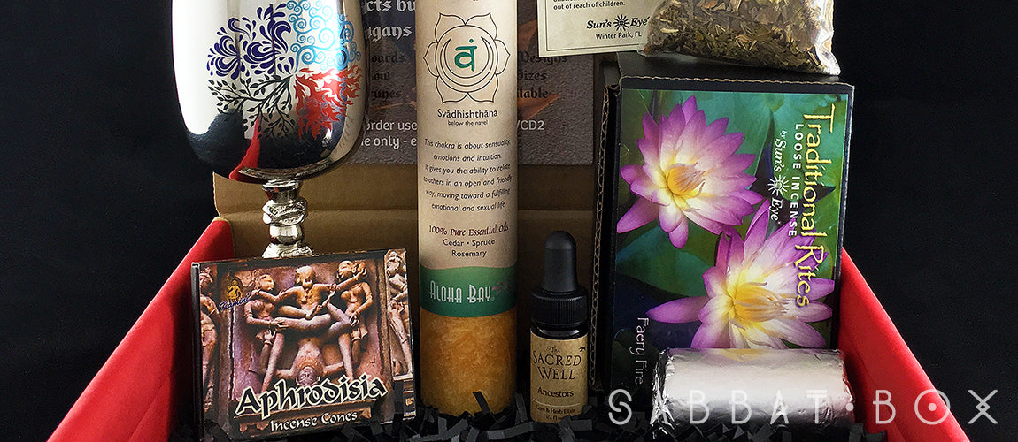 Sabbat Box Wicca Box Subscription Box For Wiccans and Pagans