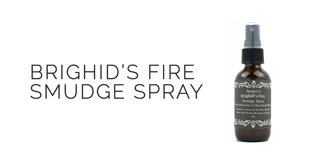 Brighid's Fire Smudge Spray By Light of Anjou