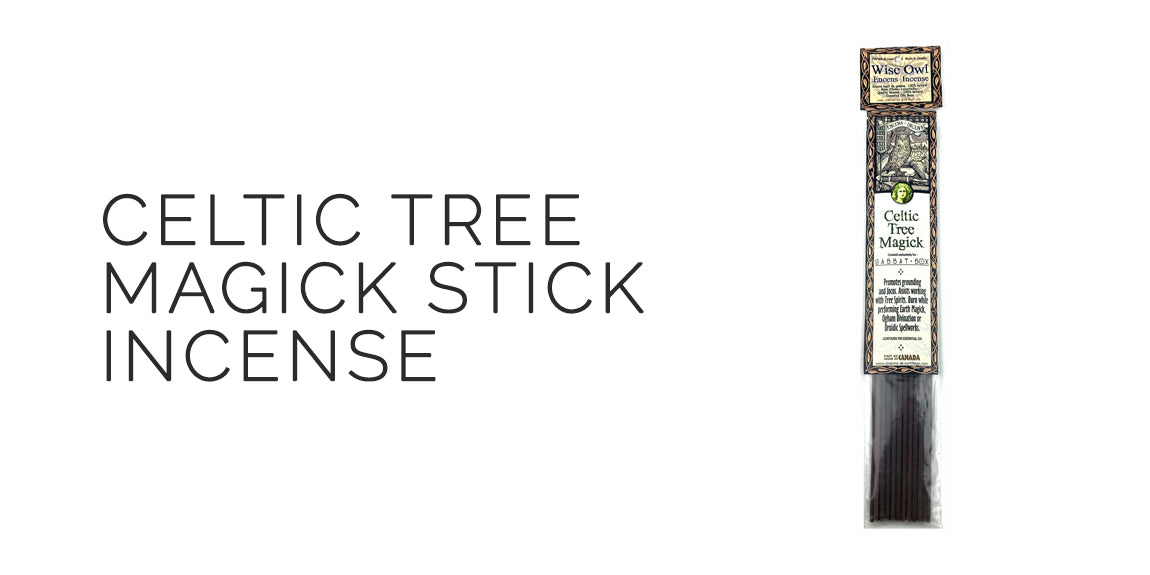 Celtic Tree Magick Stick Incense By Charme Et Sortilege - Beltane Sabbat Box