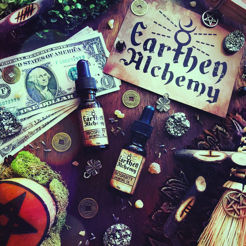 Prosperity Anointing Oil By Earthen Alchemy - Featured inside the 2019 Ostara Sabbat Box