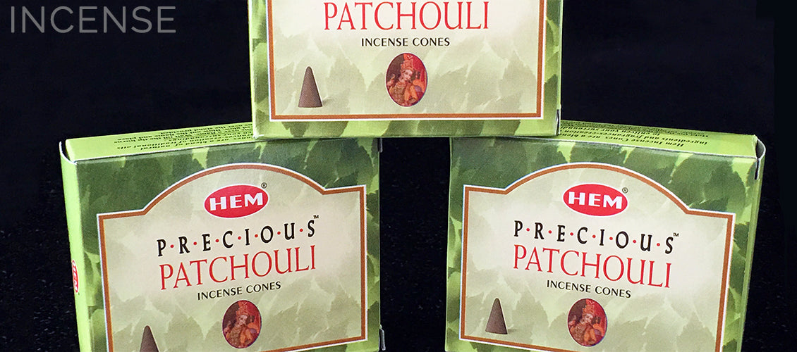 HEM Precious Patchouli Cone Incense - Sabbat Box