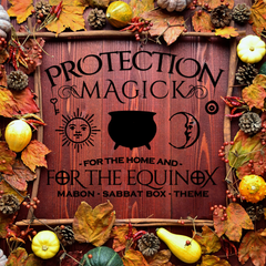 Mabon Sabbat Box 2016 - Protection Magick for the Home and for the Equinox