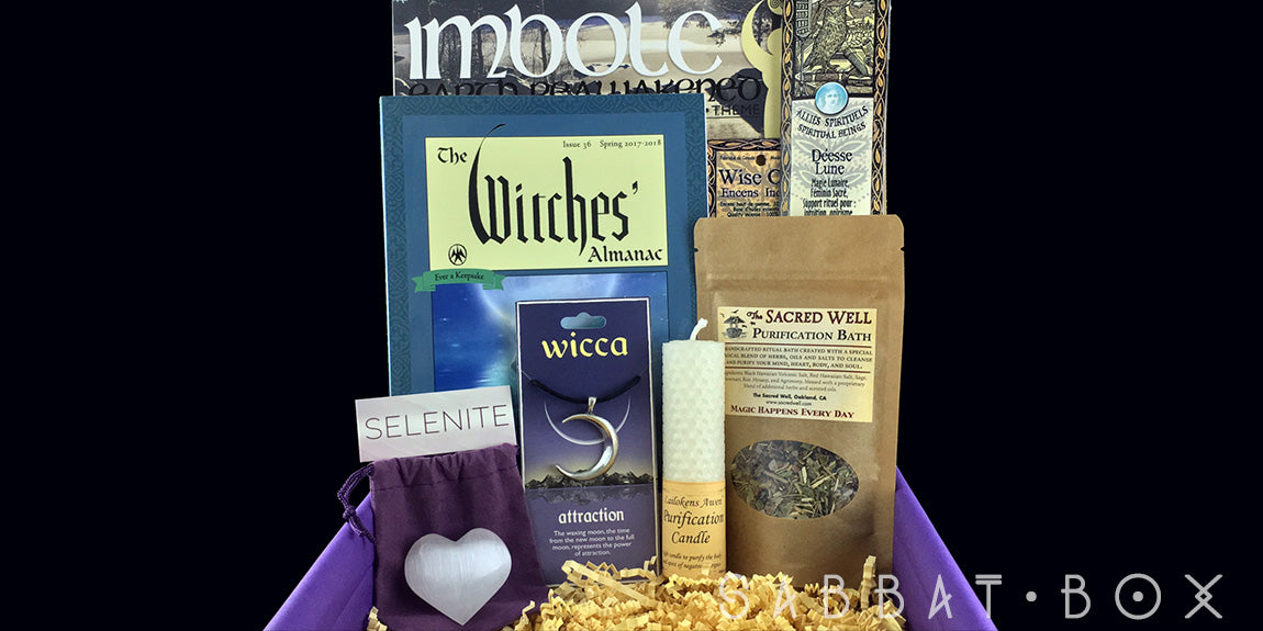 2017 Candlemas/Imbolc Sabbat Box - Subscription Box For Witches and Pagans