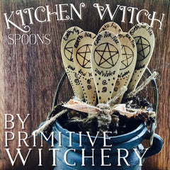 Kitchen Witch Spoons By Primitive Witchery