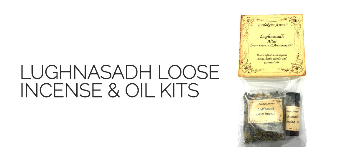 Lammas Lughnasadh Incense and Oil Set - By Lailoken's Awen