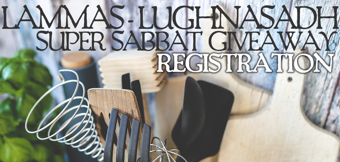 Lammas Lughnasadh 2017 Sabbat Box Super Sabbat Giveaway Registration - Kitchen Witchery