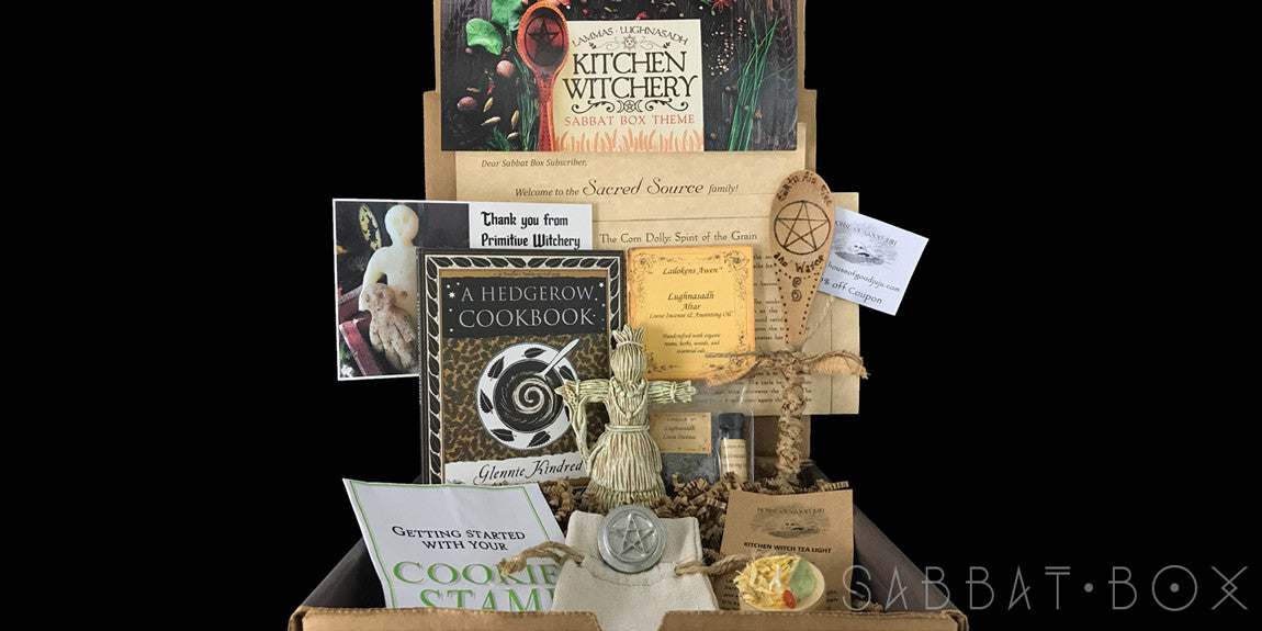 Lammas Sabbat Box Kitchen Witchery Sabbat Box 