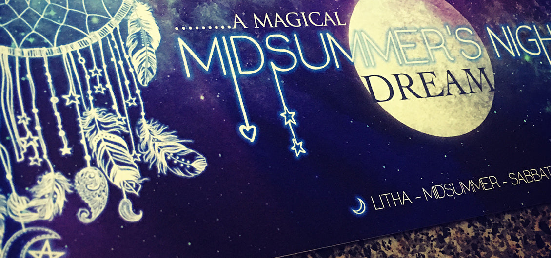 Sabbat Box - Litha/Midsummer Theme Brochure - Magical Midsummer's Night Dream
