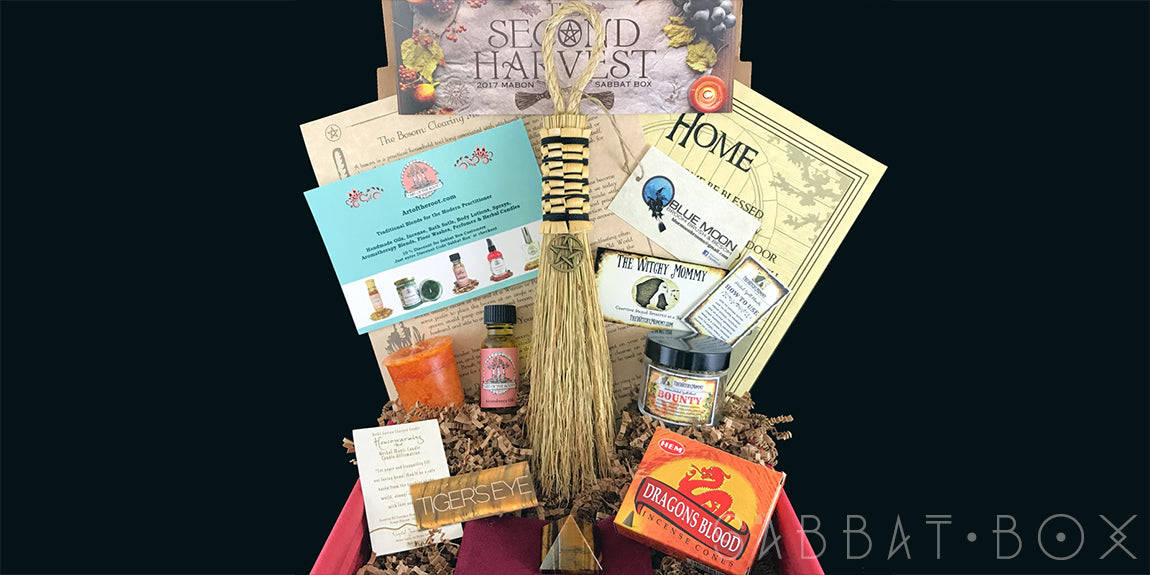 Mabon Sabbat Box The Second Harvest - Wiccan Subscription Box Witch Subscription Box Pagan Subscription Box