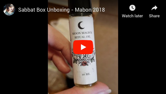 Mabon 2018 Super Sabbat Giveaway Winner For Sabbat Box
