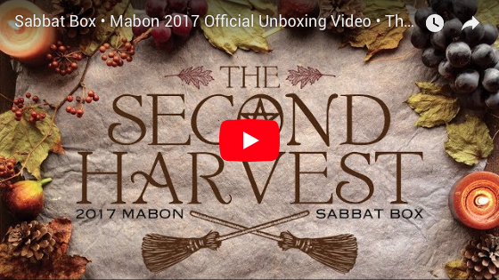 Mabon Sabbat Box Unboxing Video - The Second Harvest - A Subscription Box For Wiccans and Pagans