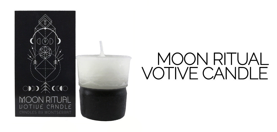 Moon Ritual Votive Spell Candle By The Sacred Feminine