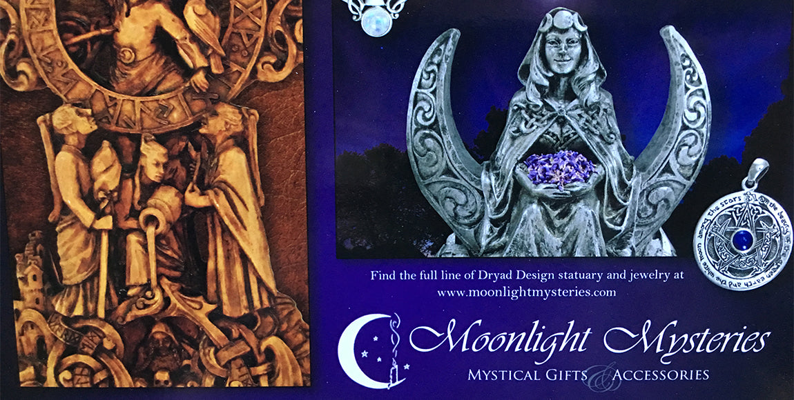 Moonlight Mysteries Pagan Statuary and Pagan Jewelry