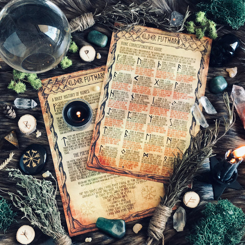 Rune Correspondence and Divination Guide - Sabbat Box