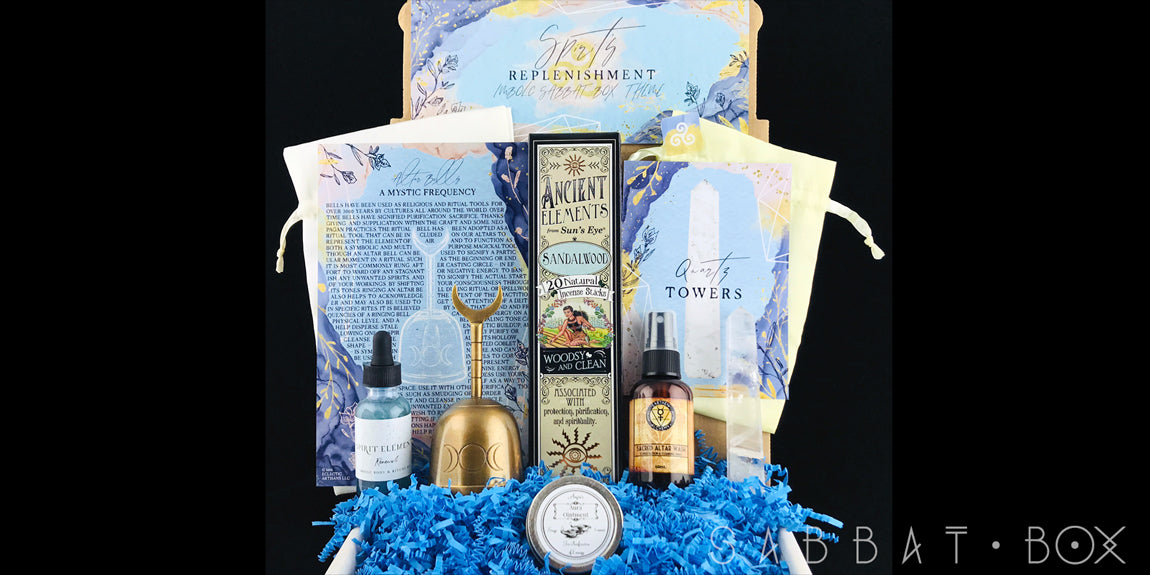 2019 Imbolc Sabbat Box - Spirit's Replenishment - Subscription Box For Pagans