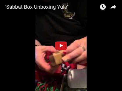 Sabbat Box Super Sabbat Giveaway Winner for Yule