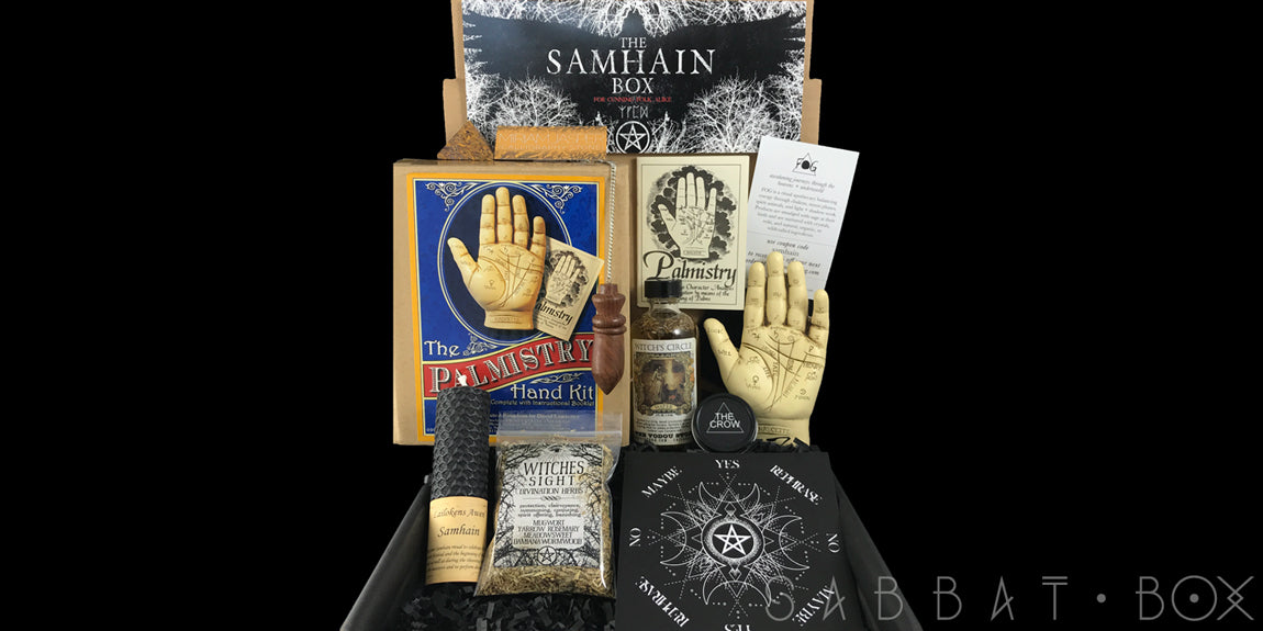 Sabbat Box Samhain Sabbat Box Subscription Box For Witches Wiccans and Pagans 