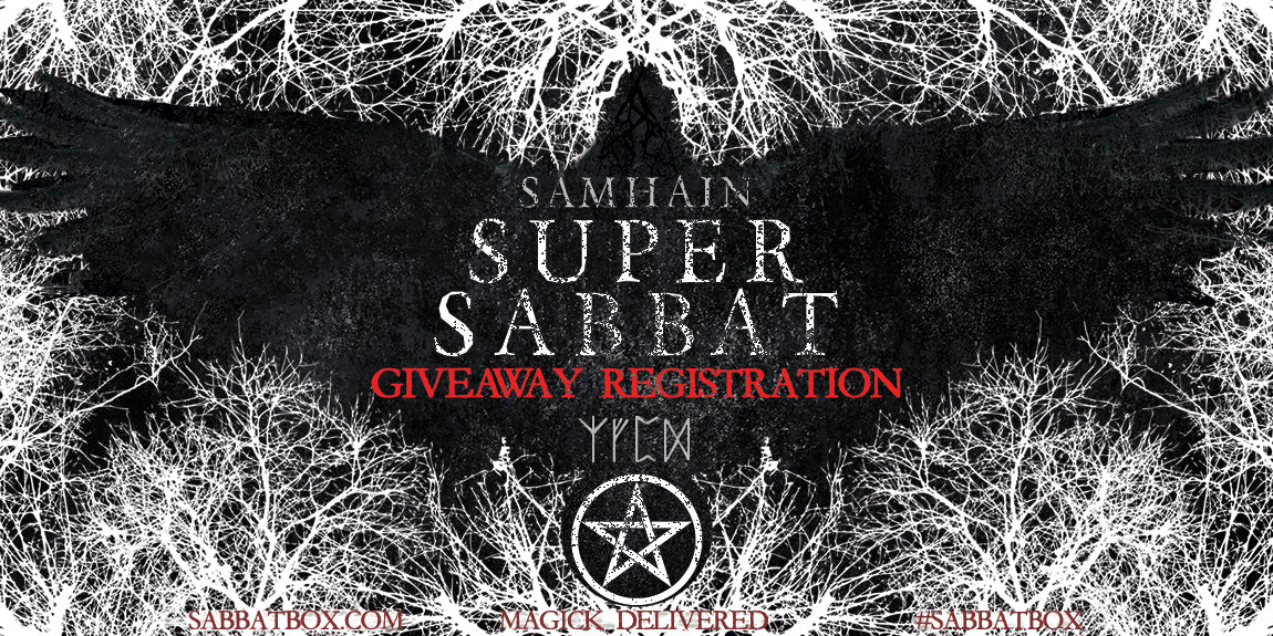 Samhain Super Sabbat Giveaway Registration - Sabbat Box - Wiccan Subscription Box