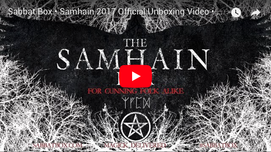 2017 Samhain Sabbat Box Unboxing Video