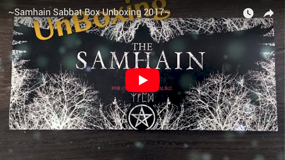 2017 Samhain Sabbat Box Super Sabbat Giveaway Winner