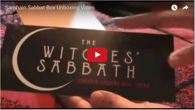 Samhain Super Sabbat Box Winner Unboxing Video