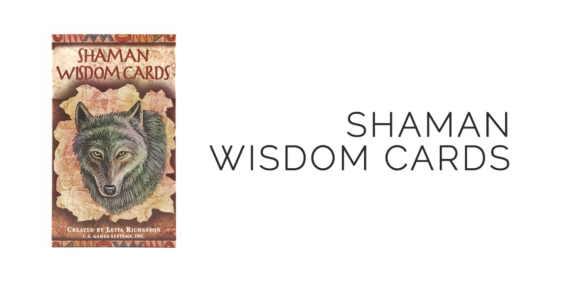 Shaman Wisdom Oracle Card Deck and Bag Set