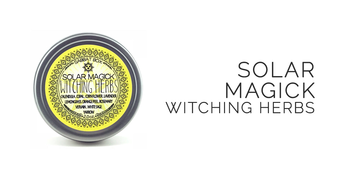 Solar Magick Witching Herbs By Sabbat Box