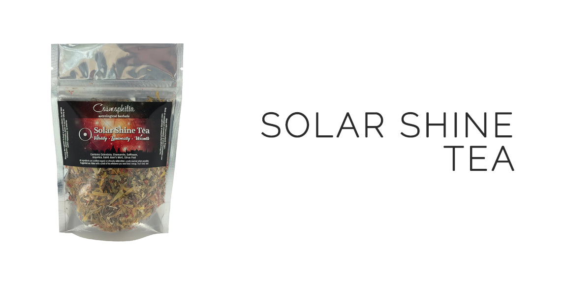 Solar Shine Tea By Cosmophilia Astrological Herbals - Sabbat Box