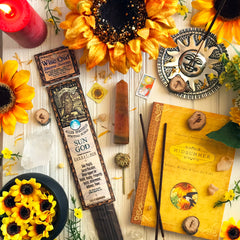 Sun God Stick Incense By Charme et Sortilege - Sabbat Box