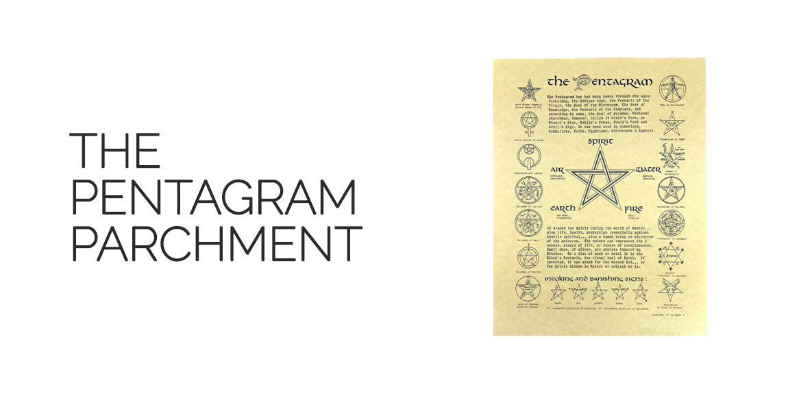 The Pentagram Parchment With Elements