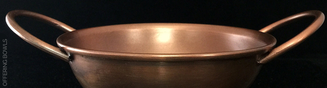 Copper Finished Ritual Offering Bowl Sabbat Box