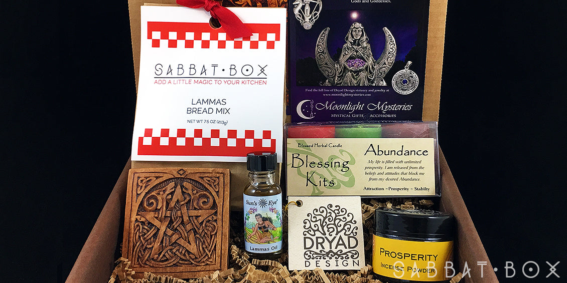 Wiccan Supplies Witchcraft Supplies Sabbat Box Lammas Sabbat Box