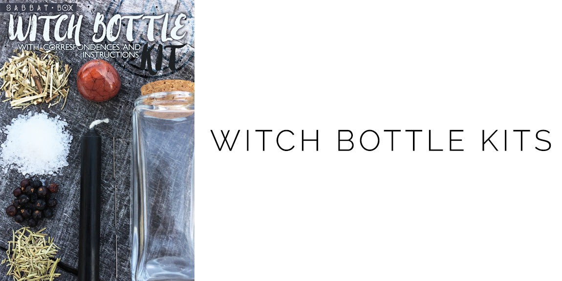 Witch Bottle Kit - With Instructions and Correspondences - Sabbat Box Exclusive Product