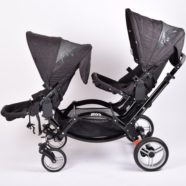 abc twin pram