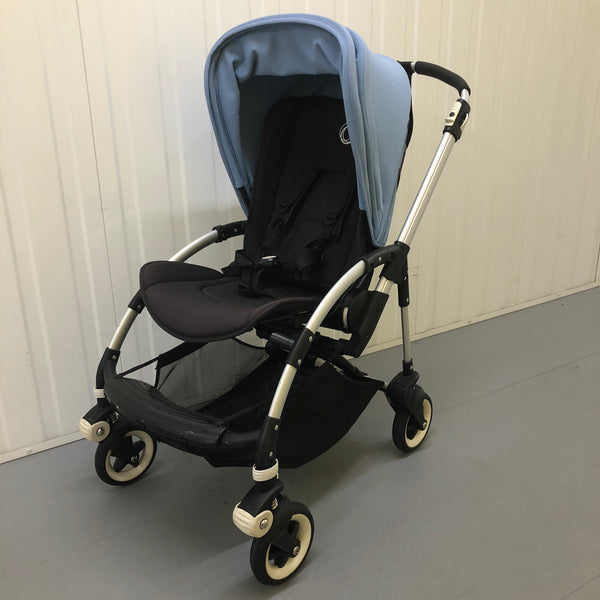 bugaboo seat liner ice blue