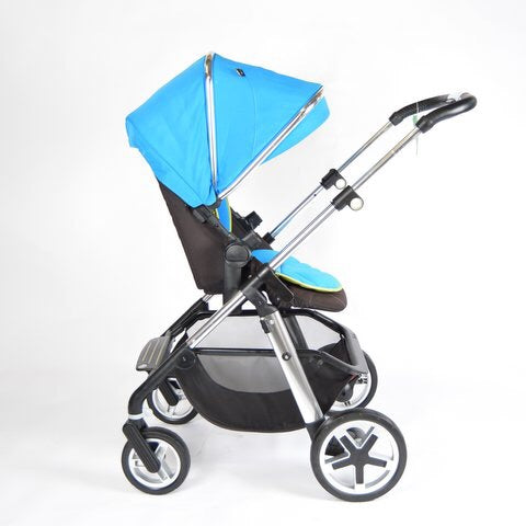 baby blue silver cross pram