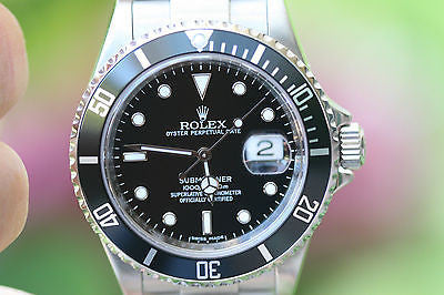 where is the serial number on a rolex submariner