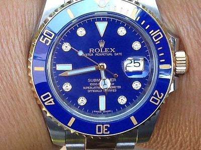 ROLEX SUBMARINER 116613 CERAMIC BEZEL 