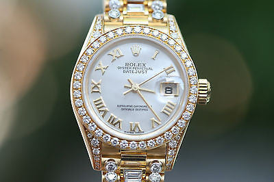 ROLEX LADIES PRESIDENT CROWN COLLECTION 