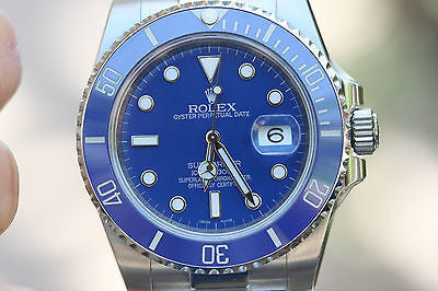 ROLEX SUBMARINER 116610 STAINLESS BLUE 