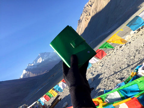 Green Passport Holder Everest