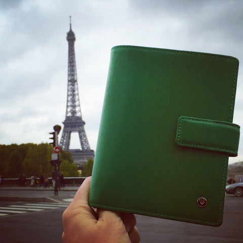 Green Passport Holder Paris