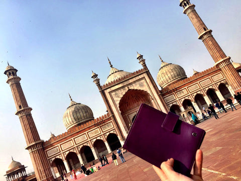 Purple Passport Holder Delhi