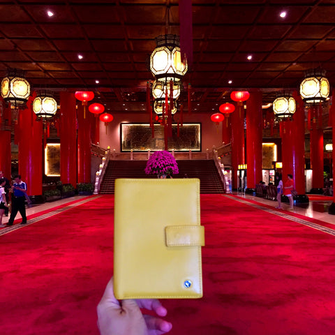 Yellow Passport Holder Taipei The Grand Hotel