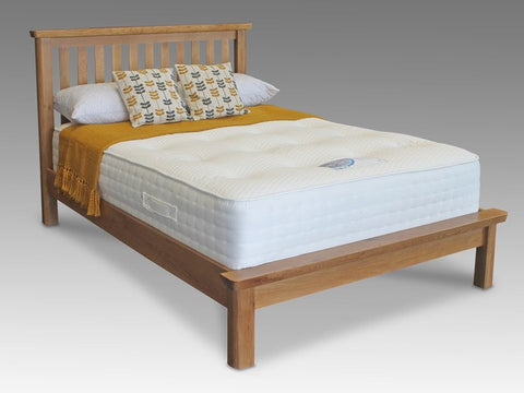 Manhattan oak king size bed frame