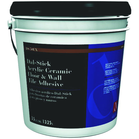 Daltileå¨ Dal-Stick Acrylic Ceramic Floor & Wall Tile Adhesive, 3.5 Gallons