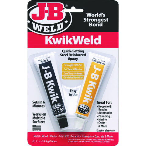 J-B Weld Kwikweld Epoxy, 2 oz.