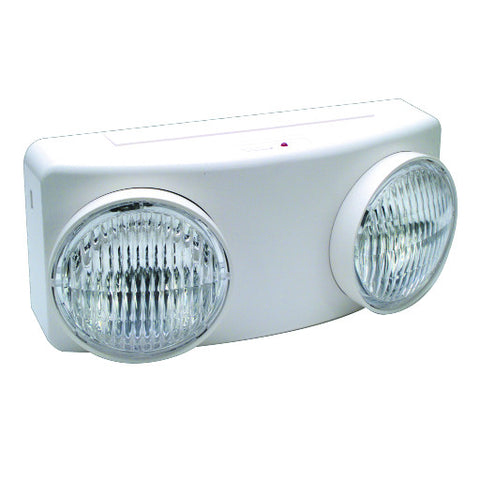 Incandescent Emergency Light with Battery Backup, 12-1/8X5-1/2X4"